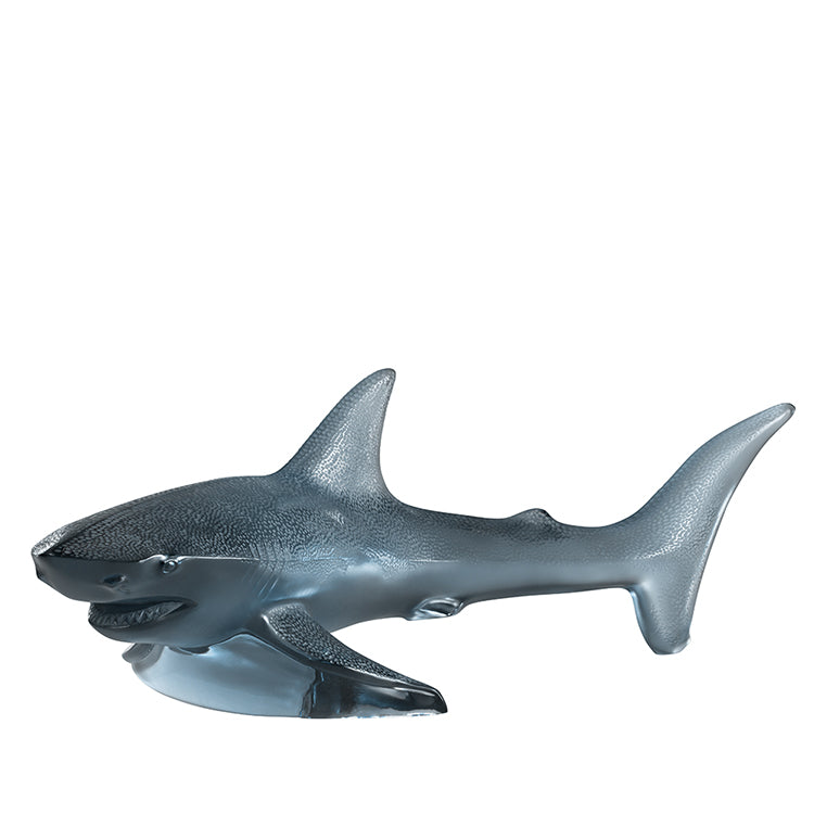 Lalique Shark Sculpture Large