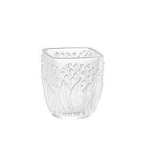 Lalique Clear Crystal Lily of the Valley Vase