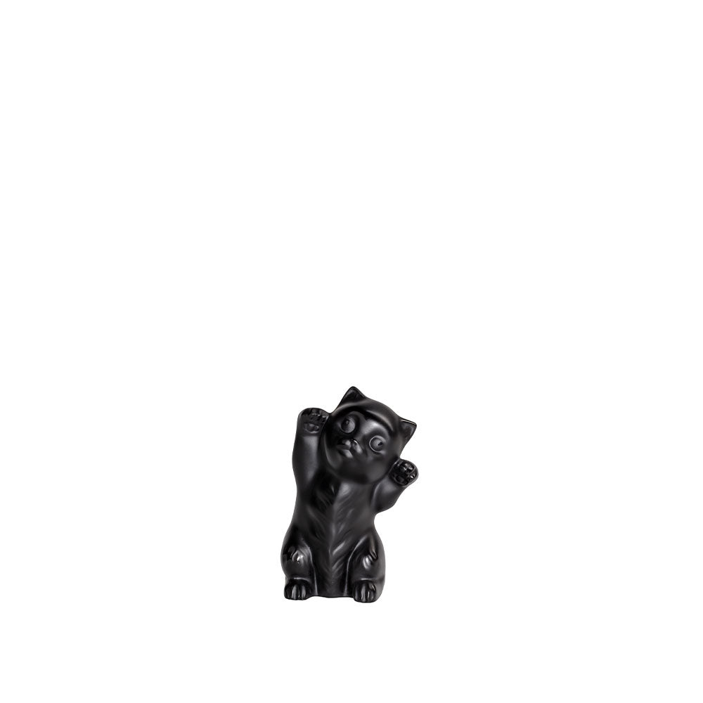 Lalique Cat Sculpture