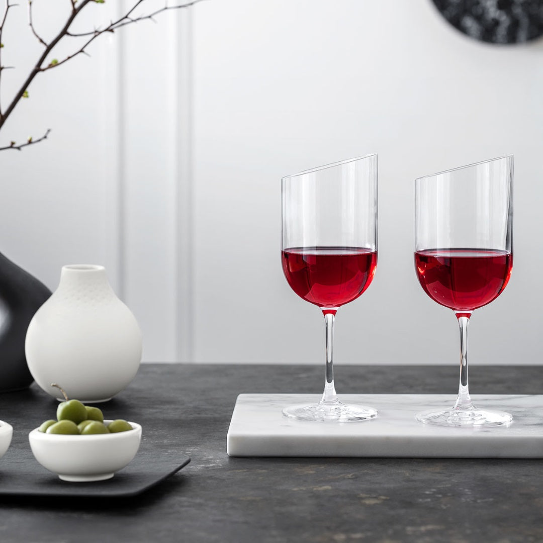 Villeroy & Boch NewMoon set bicchieri da vino rosso, 405 ml, Set 4 pez —  Locatelli House Store