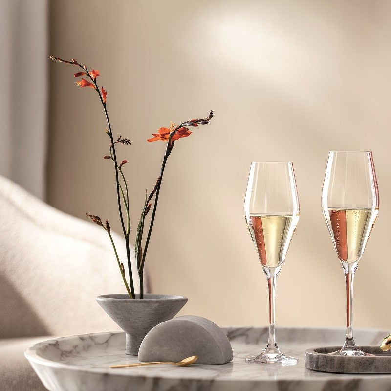 Villeroy &amp; Boch La Divina champagne glass, Set of 4 pieces