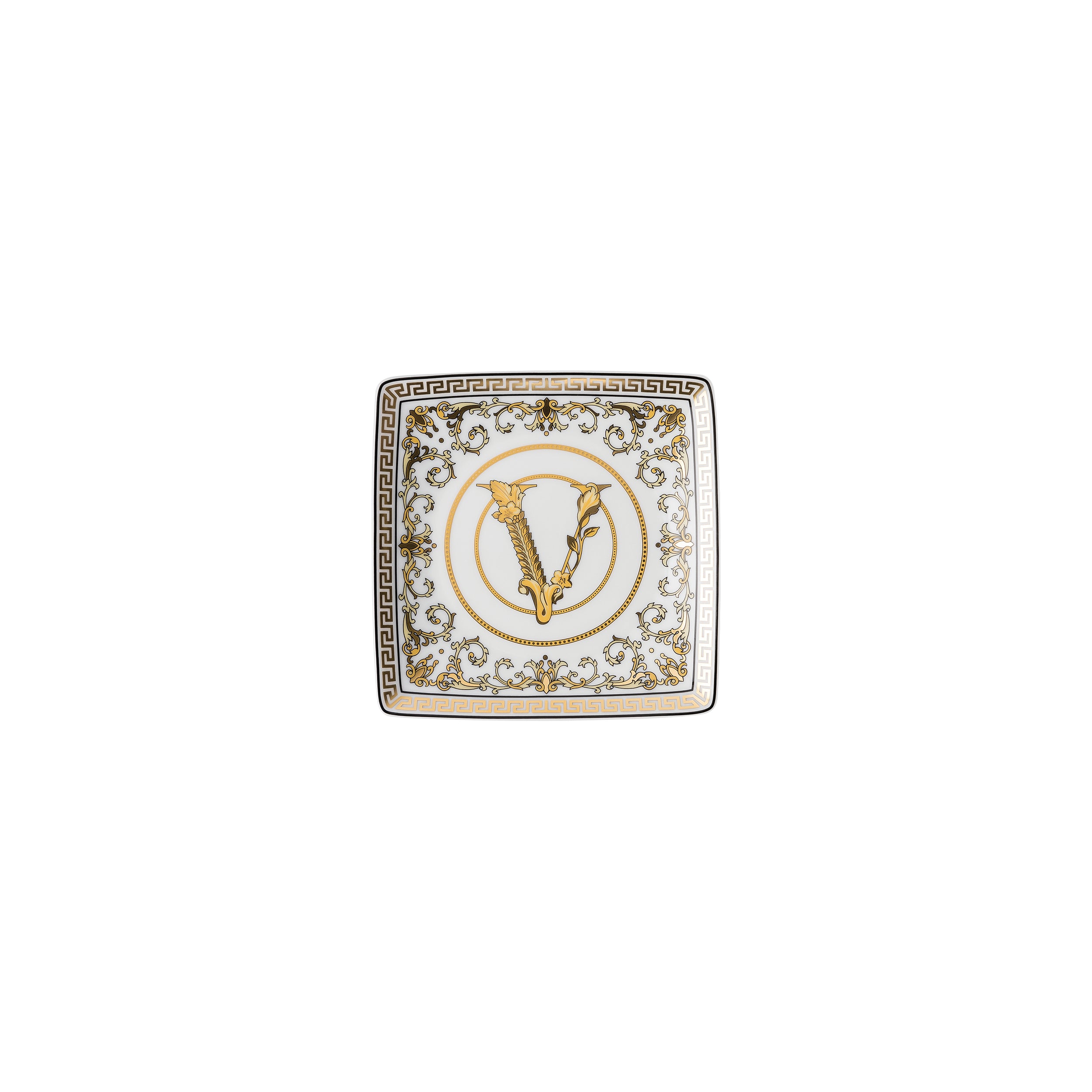 Versace Virtus Gala Flat square bowl, 12 cm