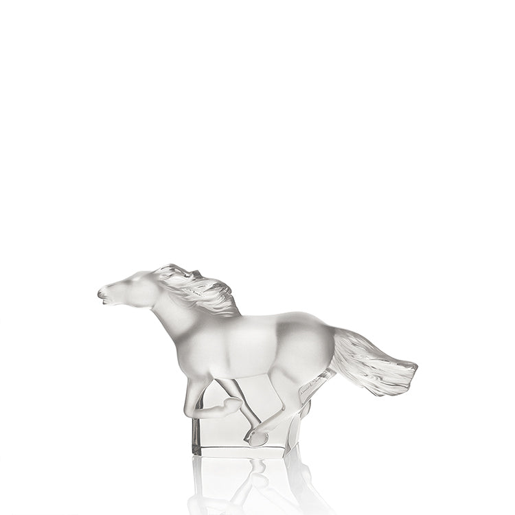 Lalique Kazak Pferdeskulptur