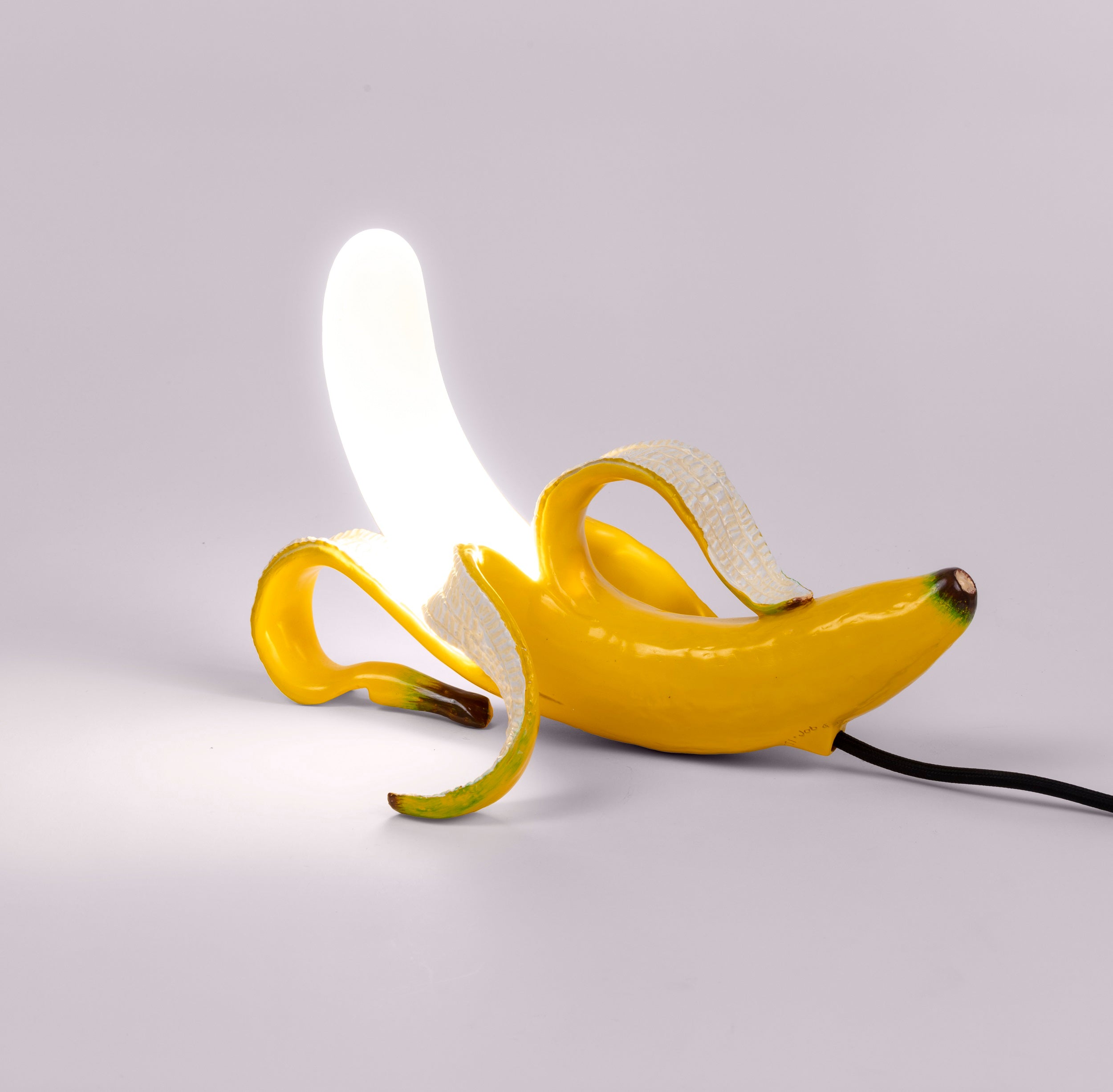Seletti Banana Lamp Huey Resin and glass lamp