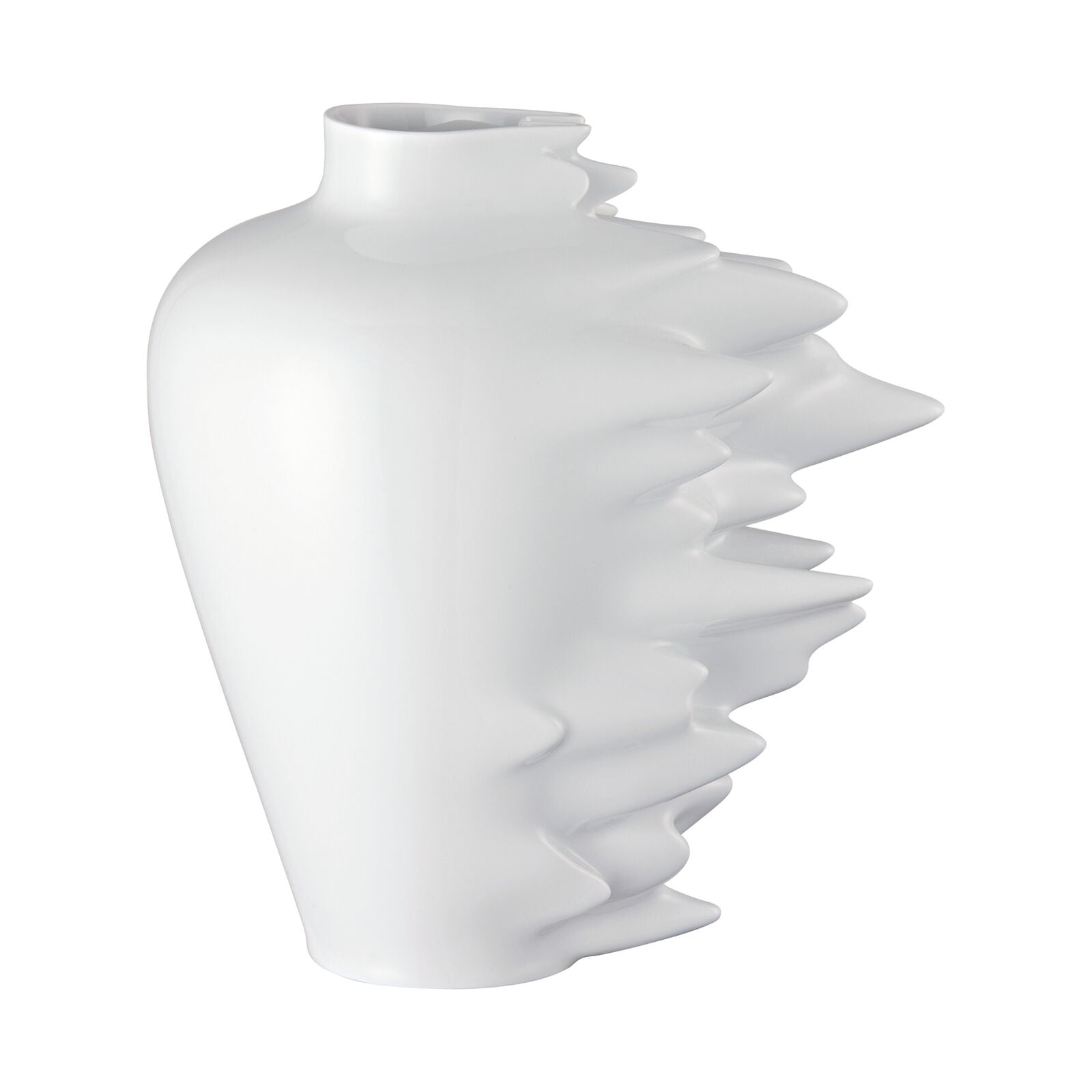 Rosenthal Fast Vaso in Porcellana Bianco, 30 cm