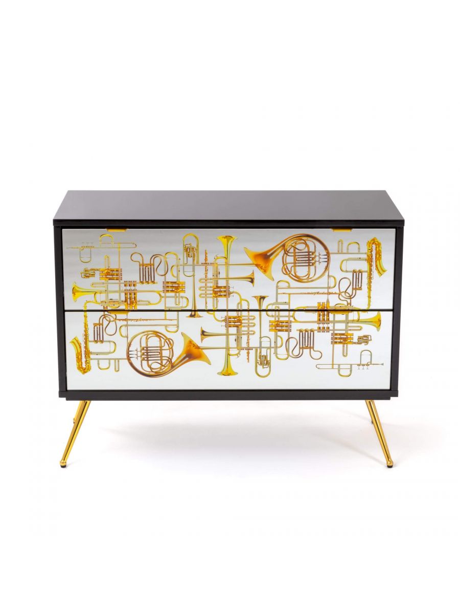 Seletti Toiletpaper Home Chest of two drawers