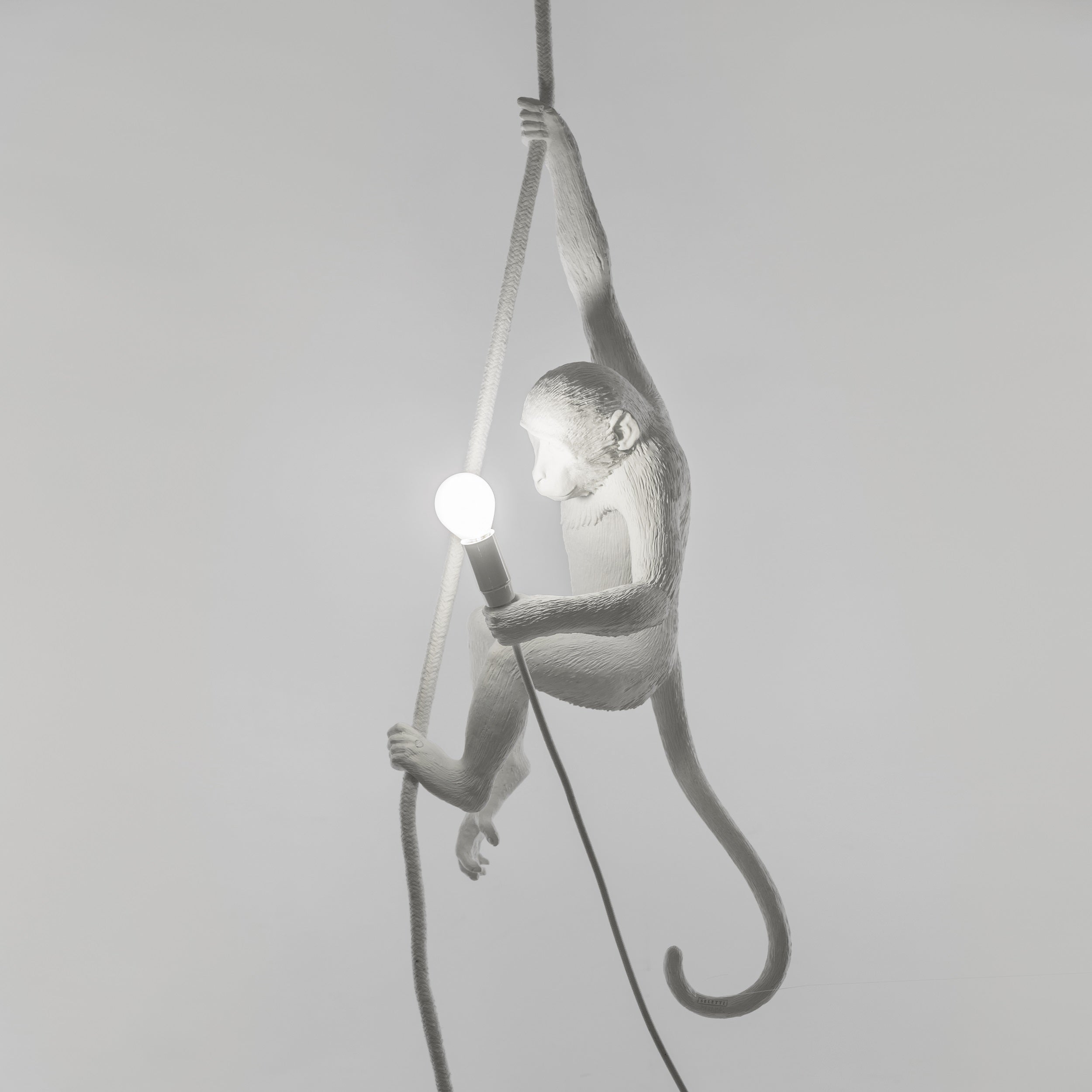 Seletti Monkey Lamp Lampada in resina - versione da soffitto