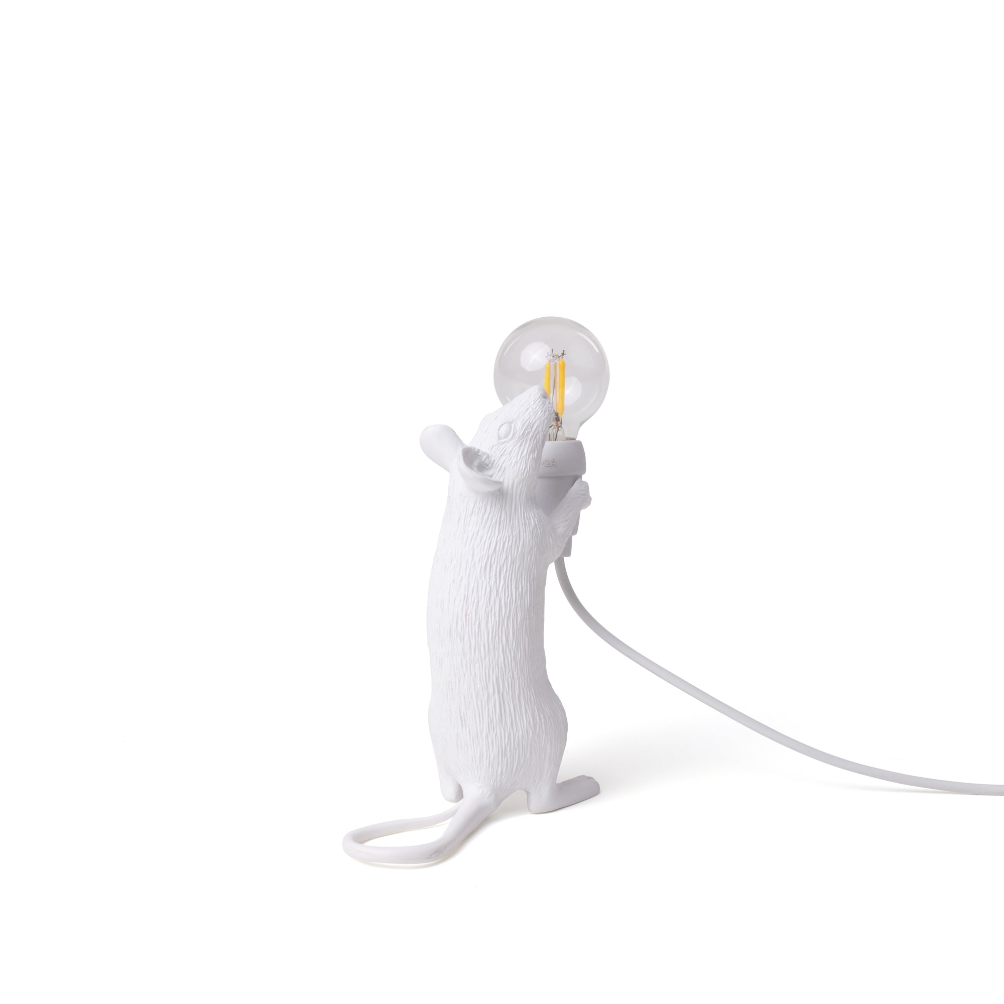 Seletti Mouse Lamp Harzlampe - stehende Maus