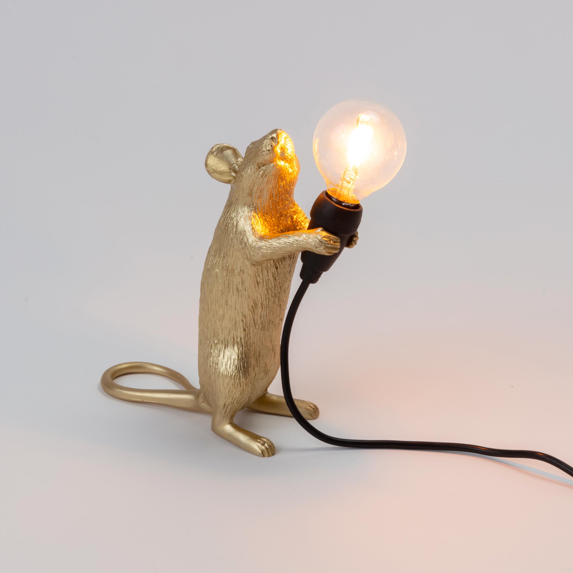 Seletti Mouse Lamp Lampada in resina - topolino in piedi