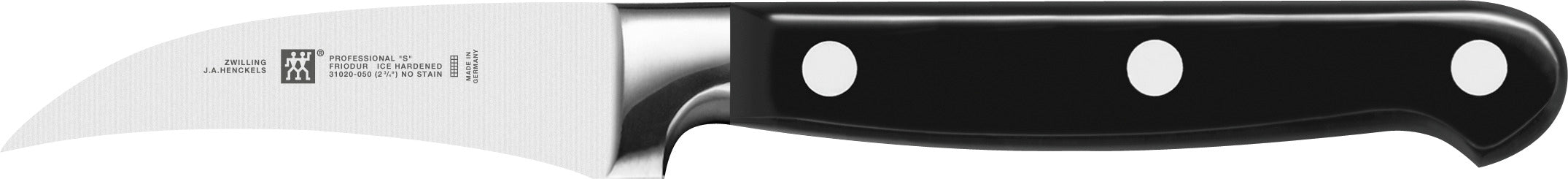Zwilling PROFESSIONAL S Forged paring knife - potato peeler curved blade cm 7