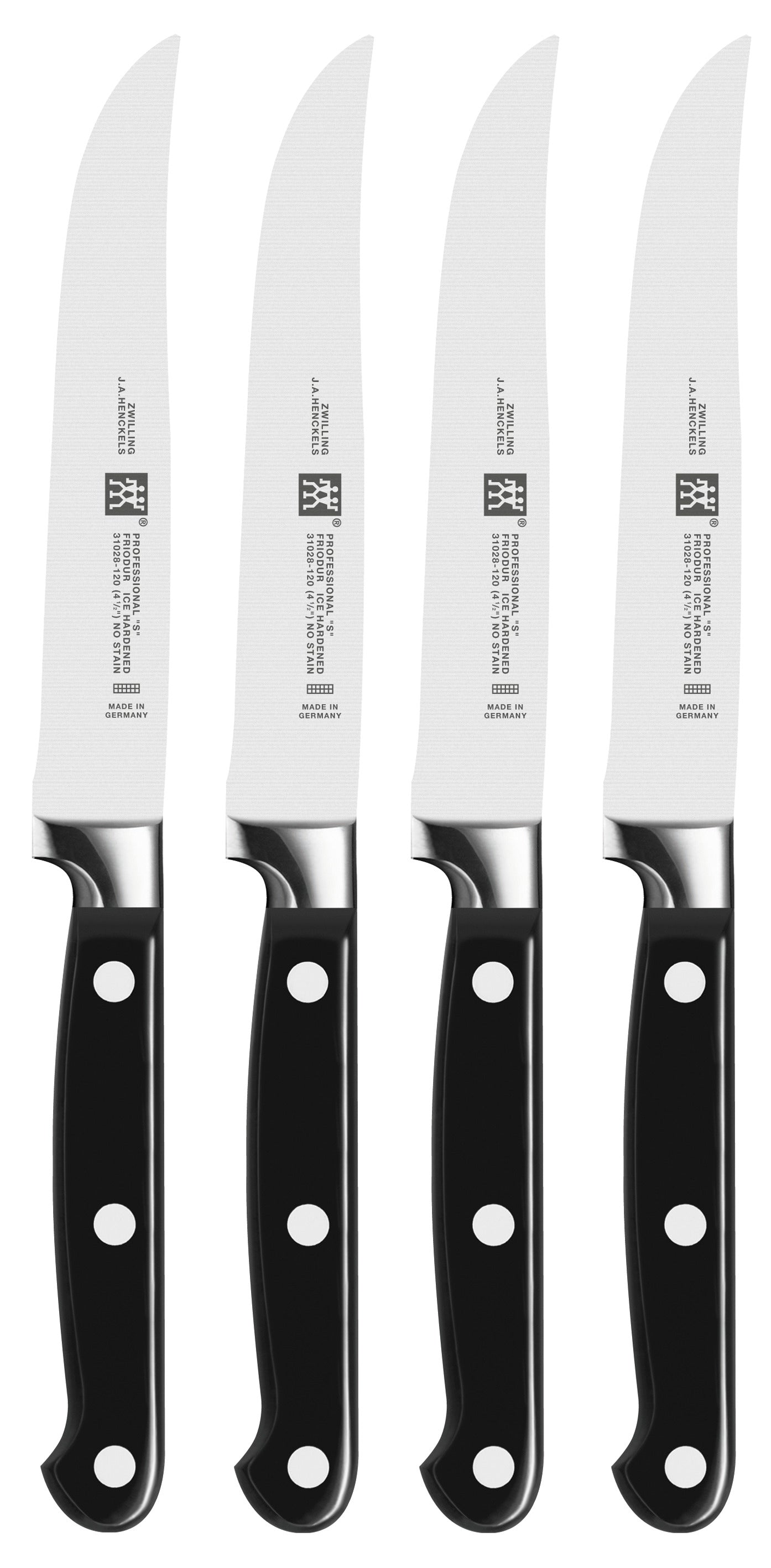Zwilling PROFESSIONAL S Set of 4 Forged Steak Knives