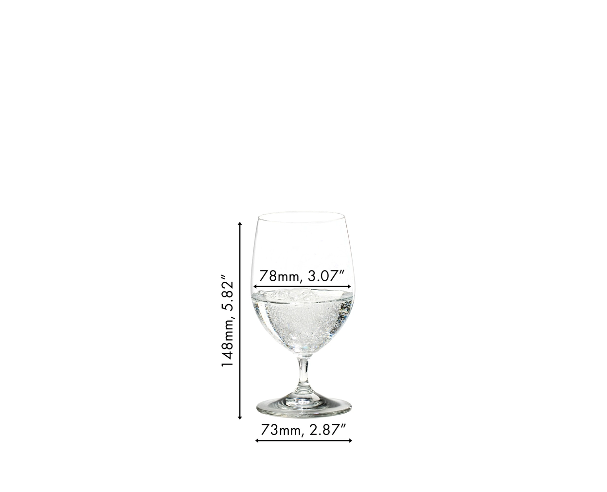 Riedel Vinum Wasser, Set mit 2 Gläsern