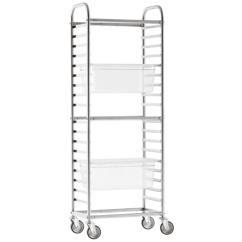 Paderno Gastronorm trolley for 18 trays