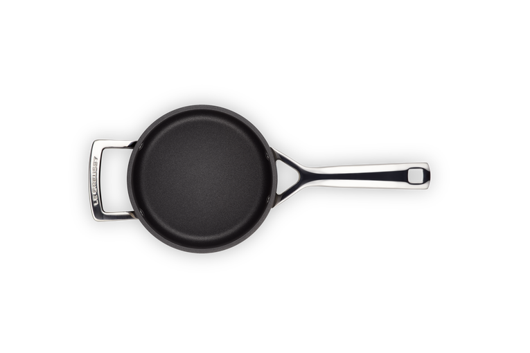 Le Creuset Casserole with non-stick aluminum handle and glass lid, Black 