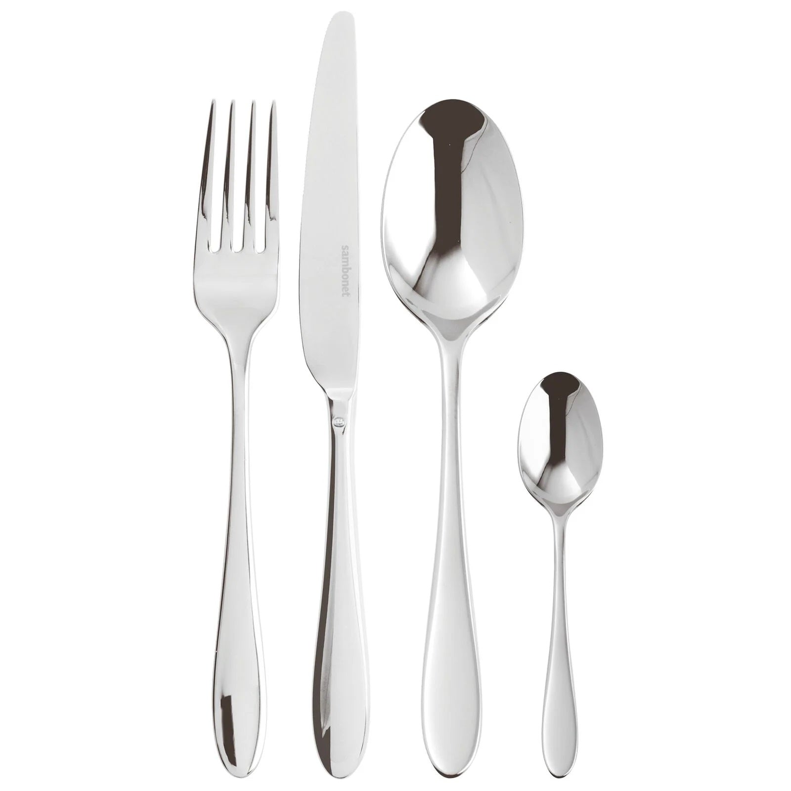 Sambonet Velvet 24-piece cutlery set in stainless steel