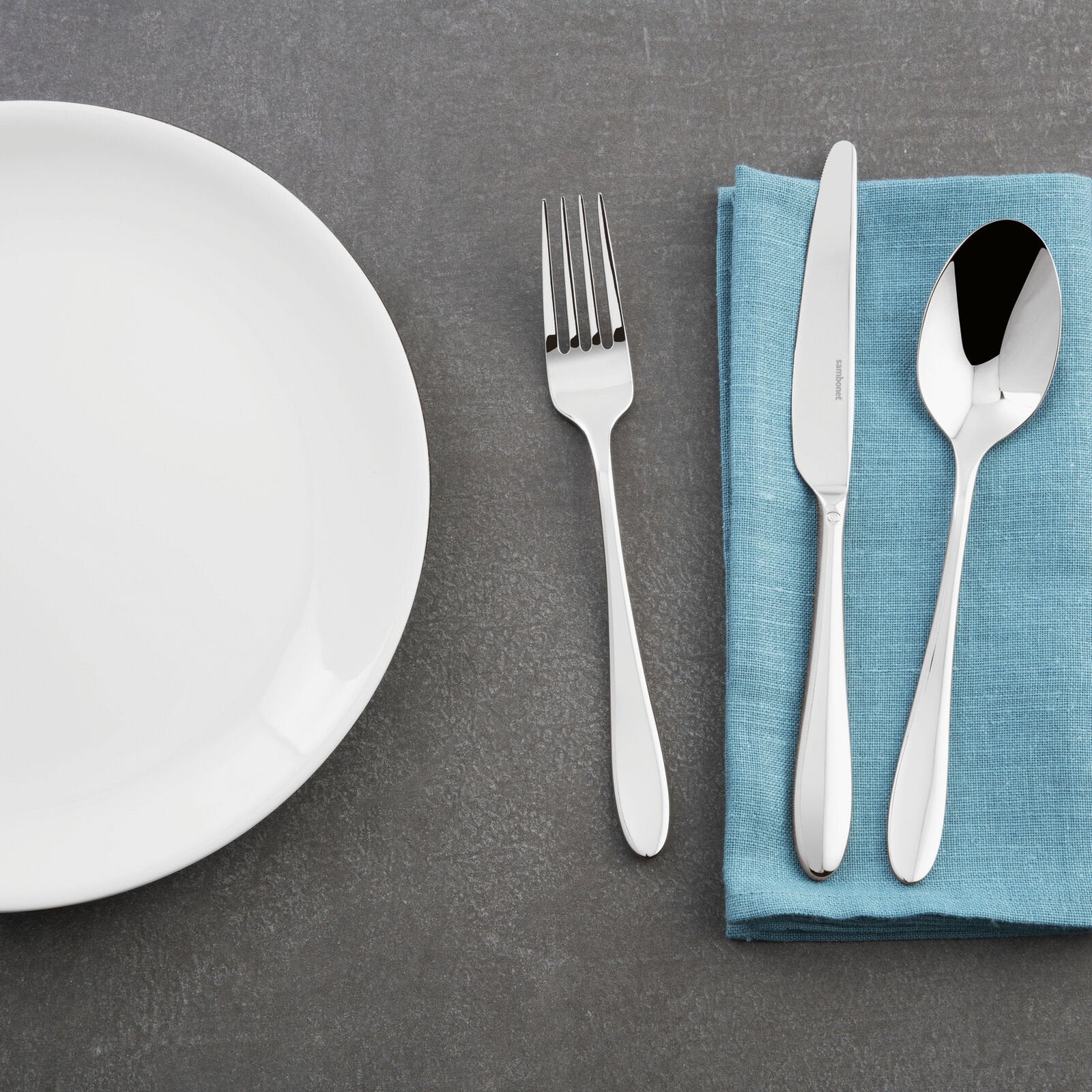 Sambonet Velvet 24-piece cutlery set in stainless steel