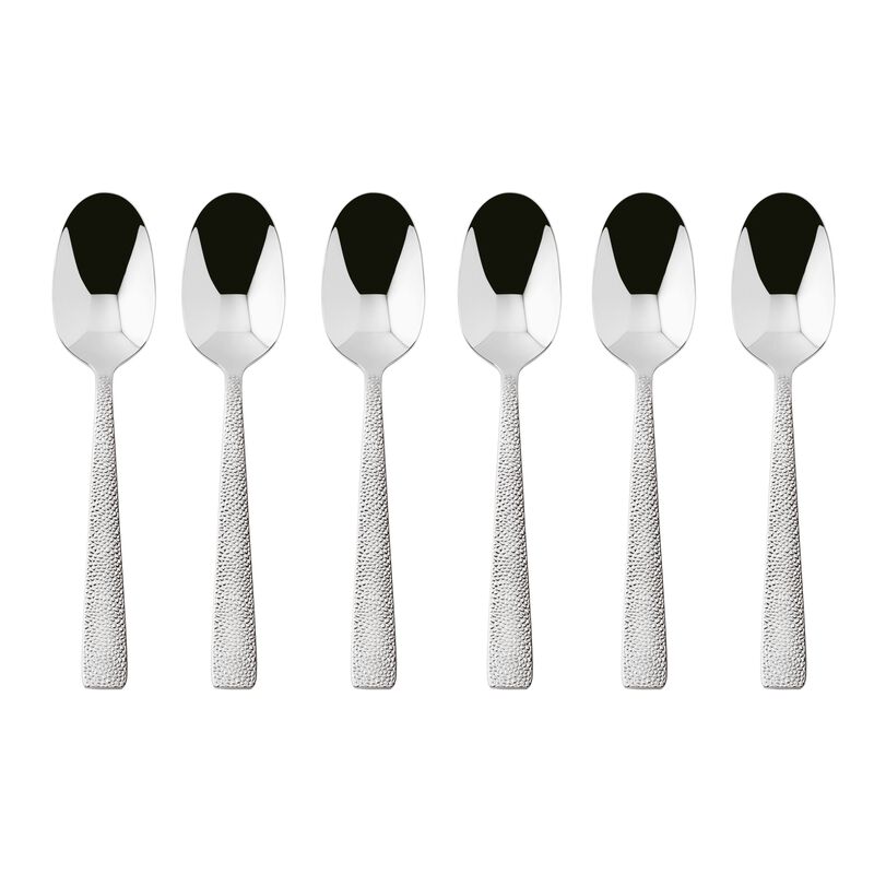 Sambonet Siena Set of 6 Moka Spoons in Stainless Steel
