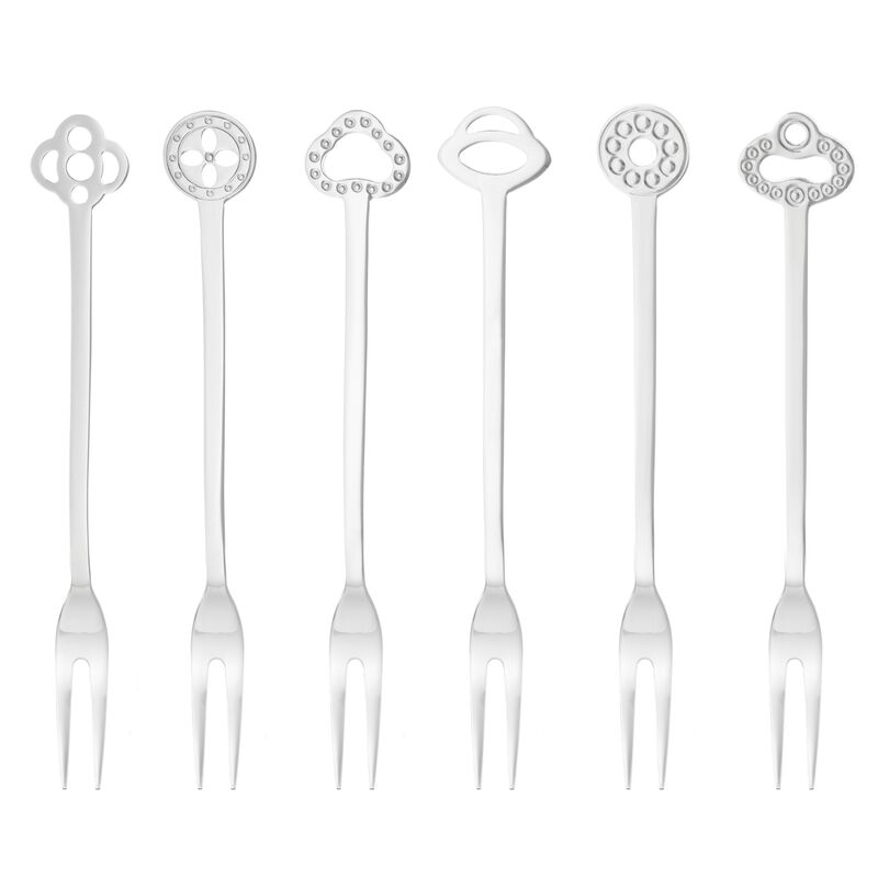Sambonet Party Oriental Set of 6 party forks 