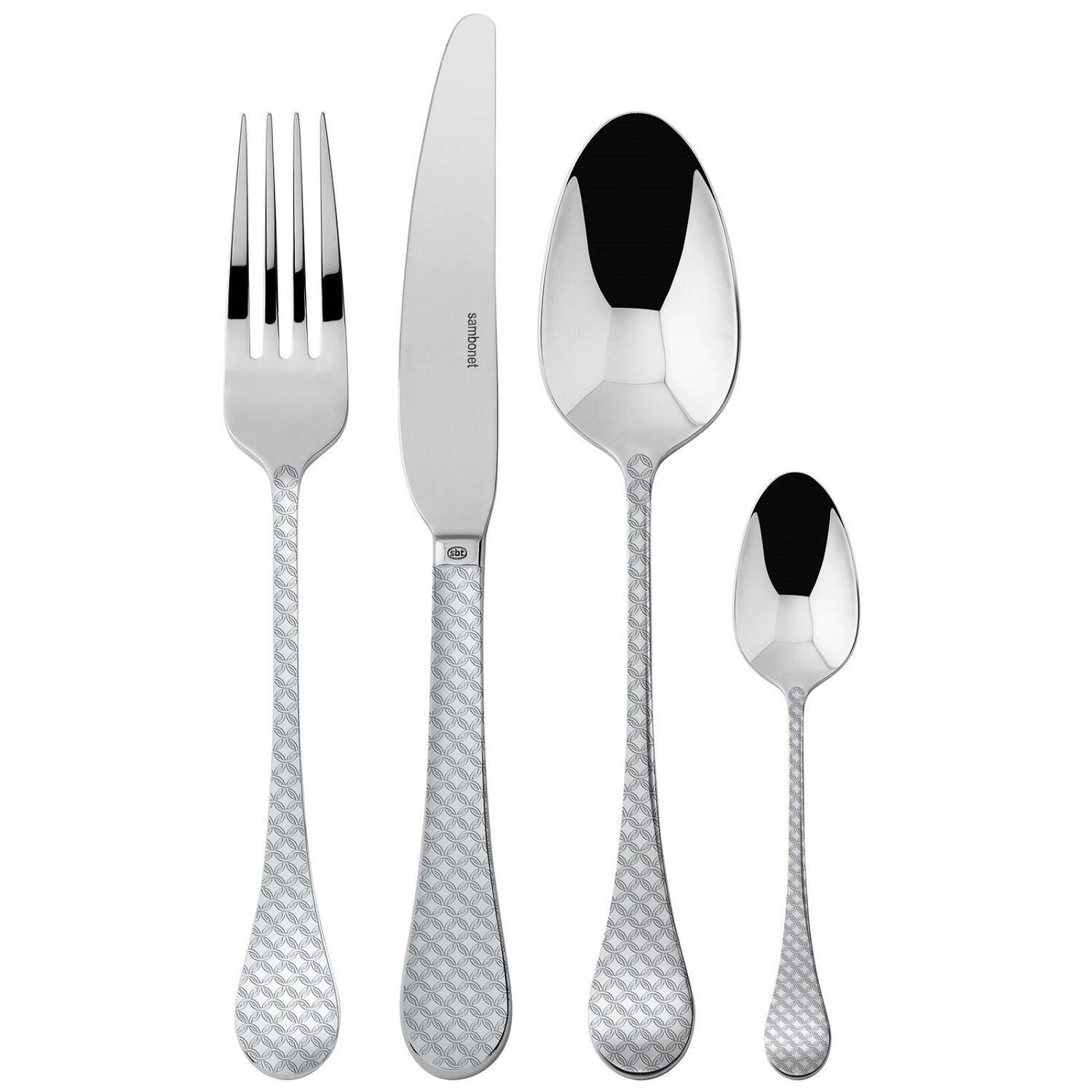 Sambonet Taormina 24-piece cutlery set in stainless steel