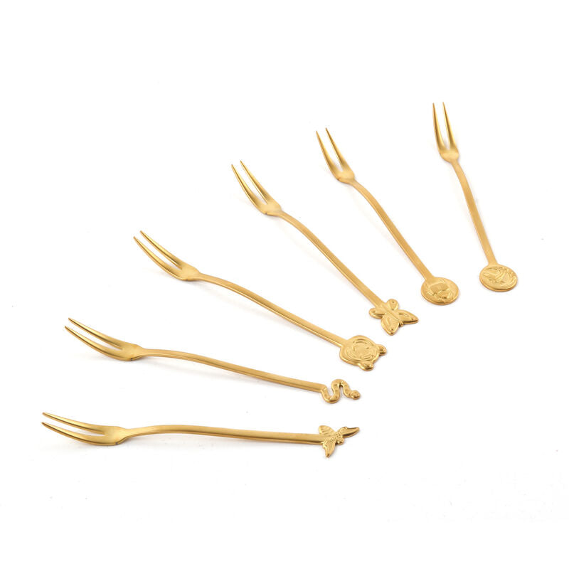 Sambonet Party Fashion Set of 6 party forks 