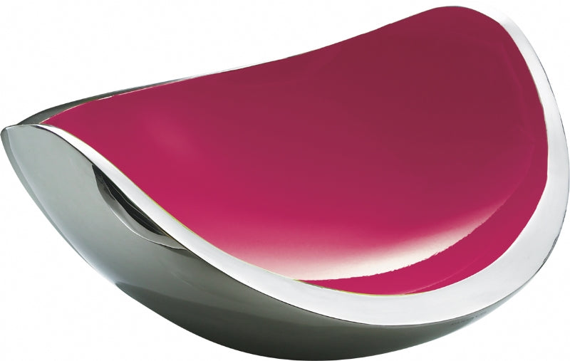 BUGATTI, Lullaby, Centerpiece and fruit bowl in Stainless Steel, Lilac