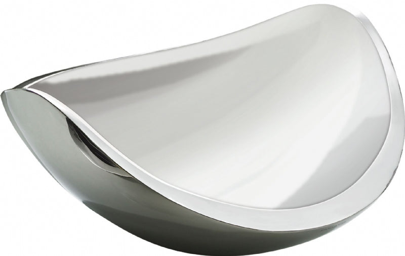 BUGATTI, Lullaby, Centerpiece and fruit bowl in Stainless Steel, Chrome