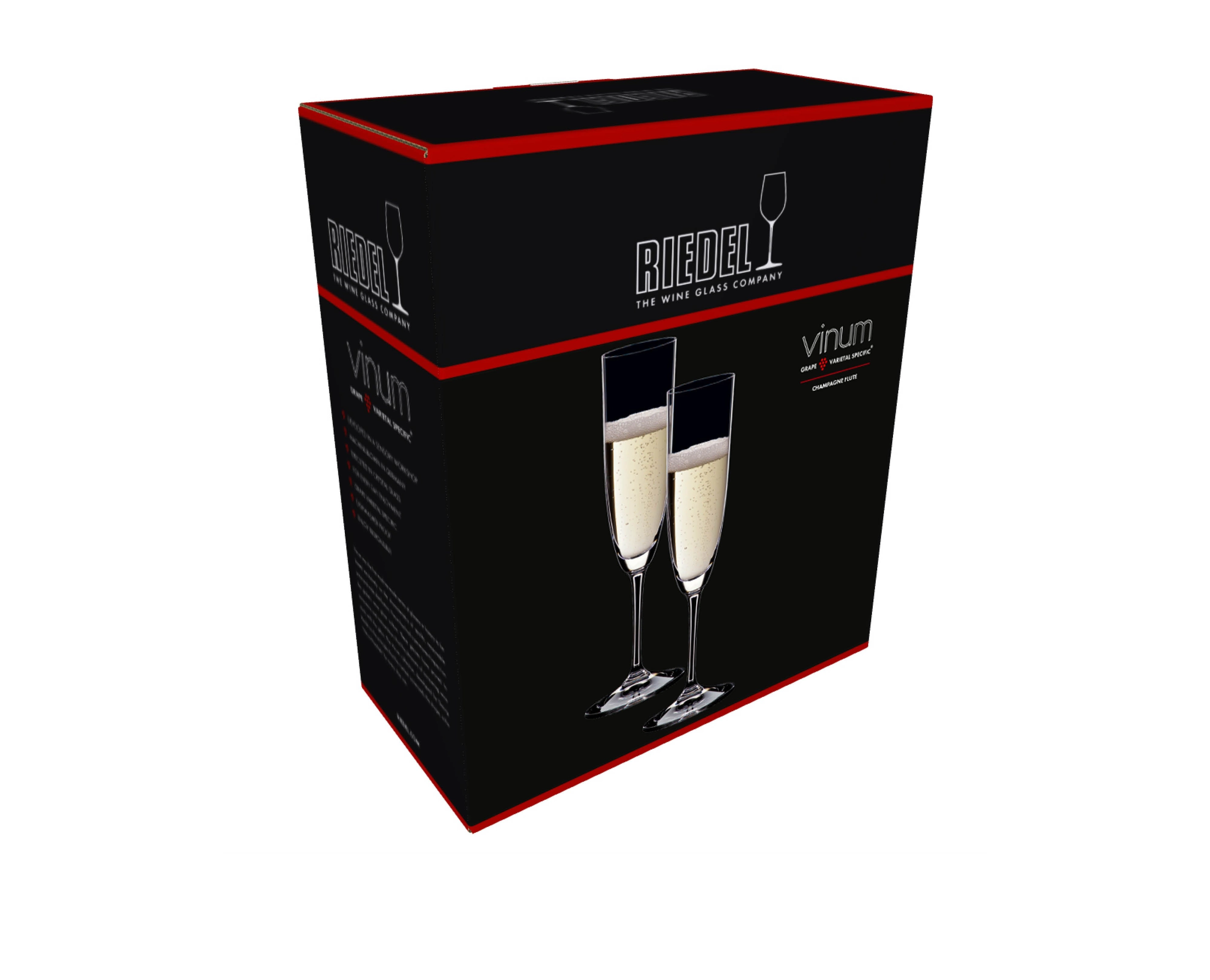 Riedel Vinum Line Flöte Champagner, Set mit 2 Gläsern