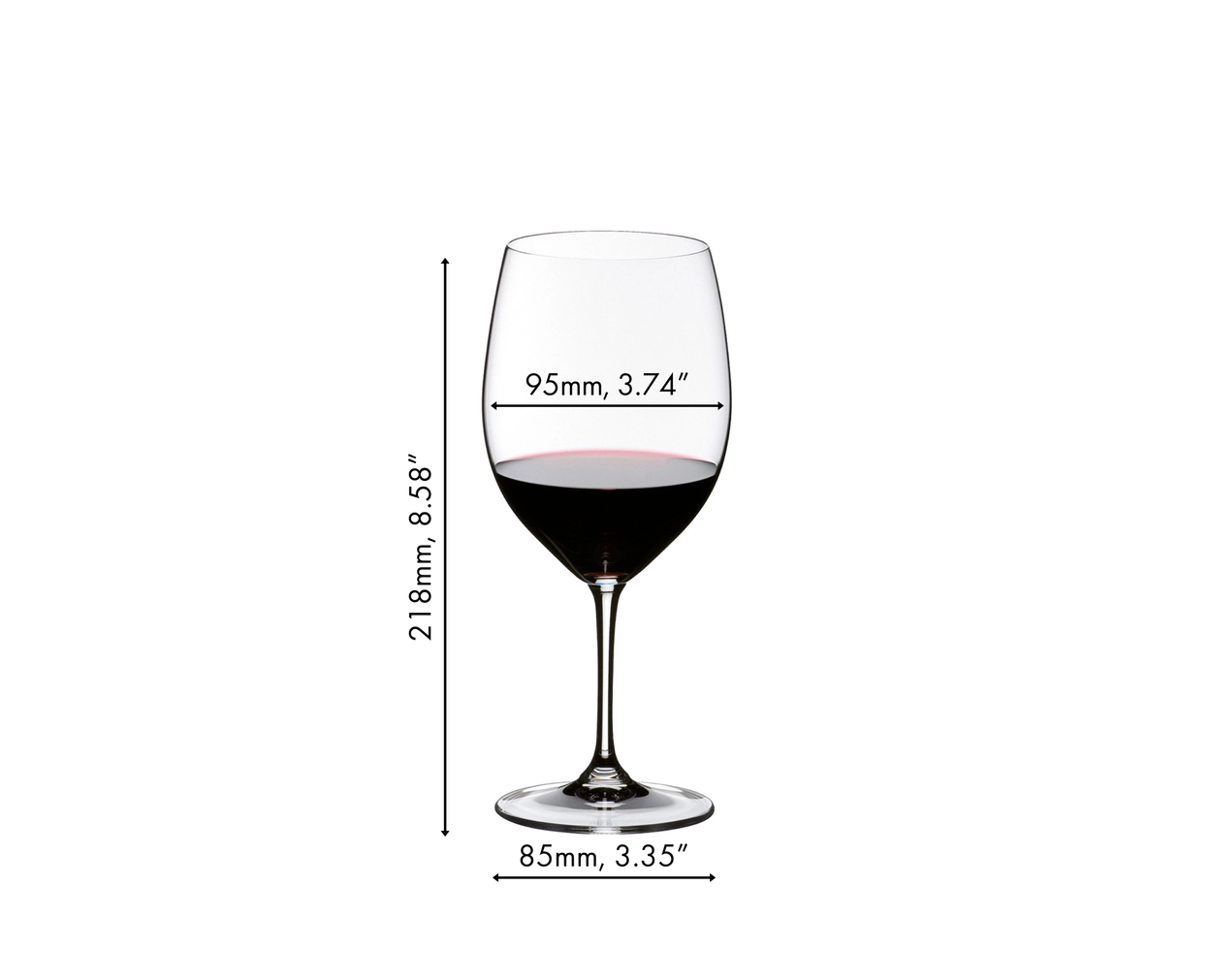 Riedel Vinum Brunello Di Montalcino Glass, Set di 2 bicchieri — Locatelli  House Store