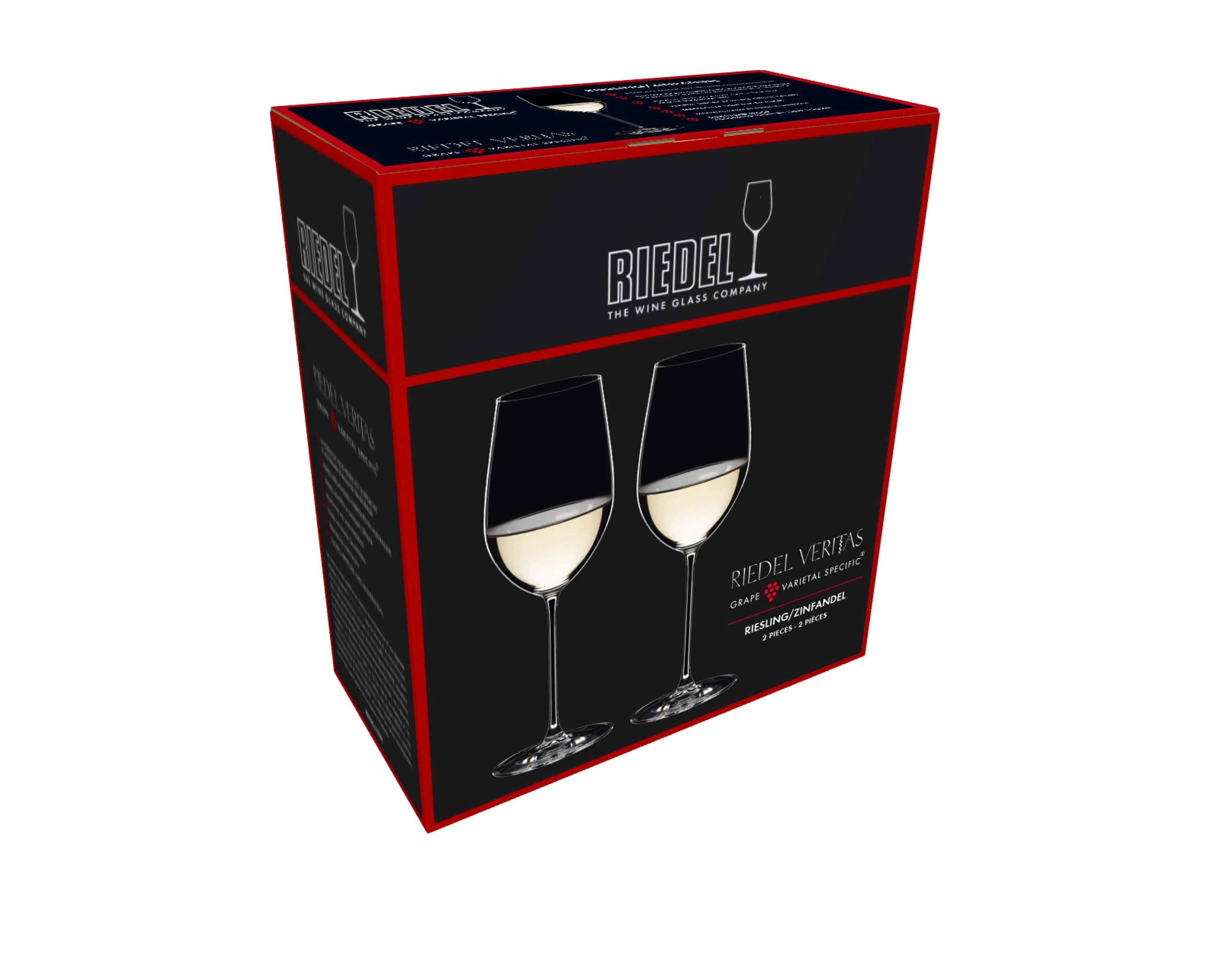 Riedel Veritas Riesling/Zinfandel Goblets, Set of 2 glasses