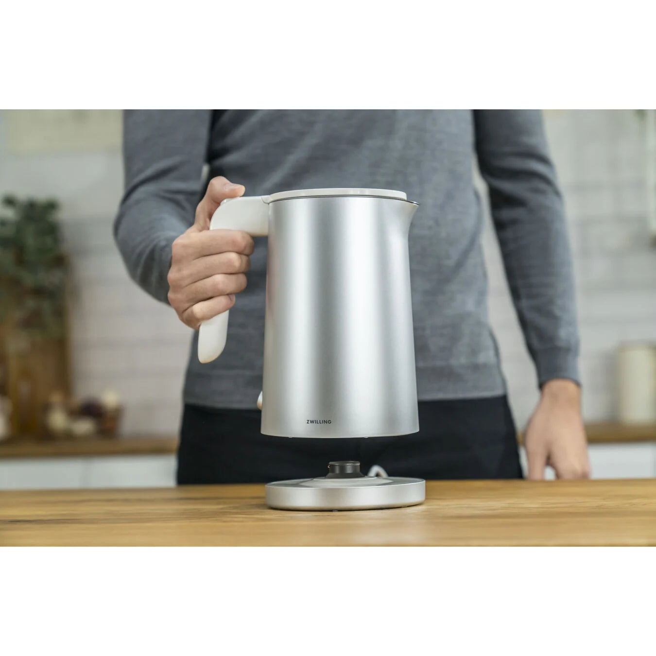 Zwilling Enfinigy Electric kettle - 1 l, silver