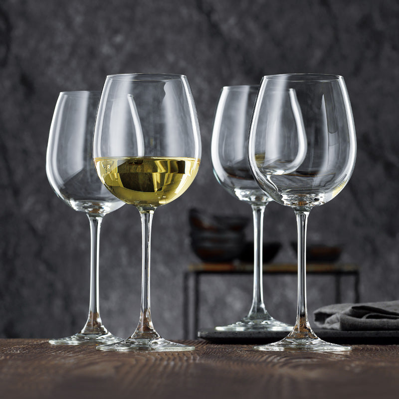Nachtmann Vivendi Set 4 white wine glasses in crystal