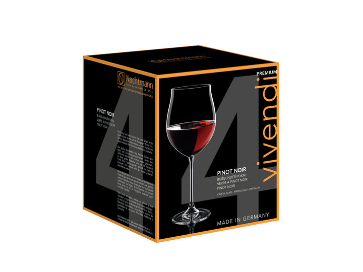 Nachtmann Vivendi Bicchiere da Vino, Set da 4 Pezzi
