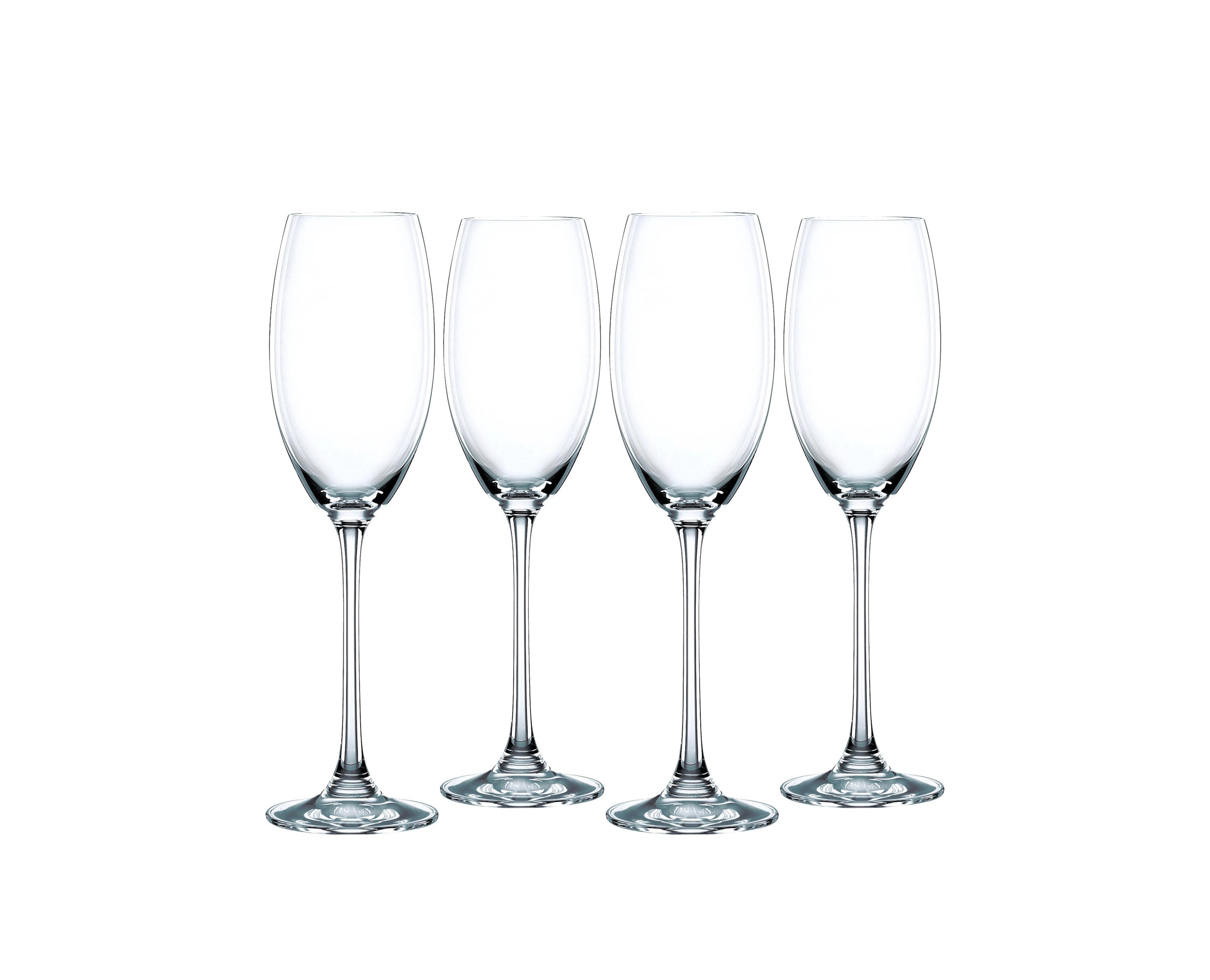 Nachtmann Set of 4 champagne glasses