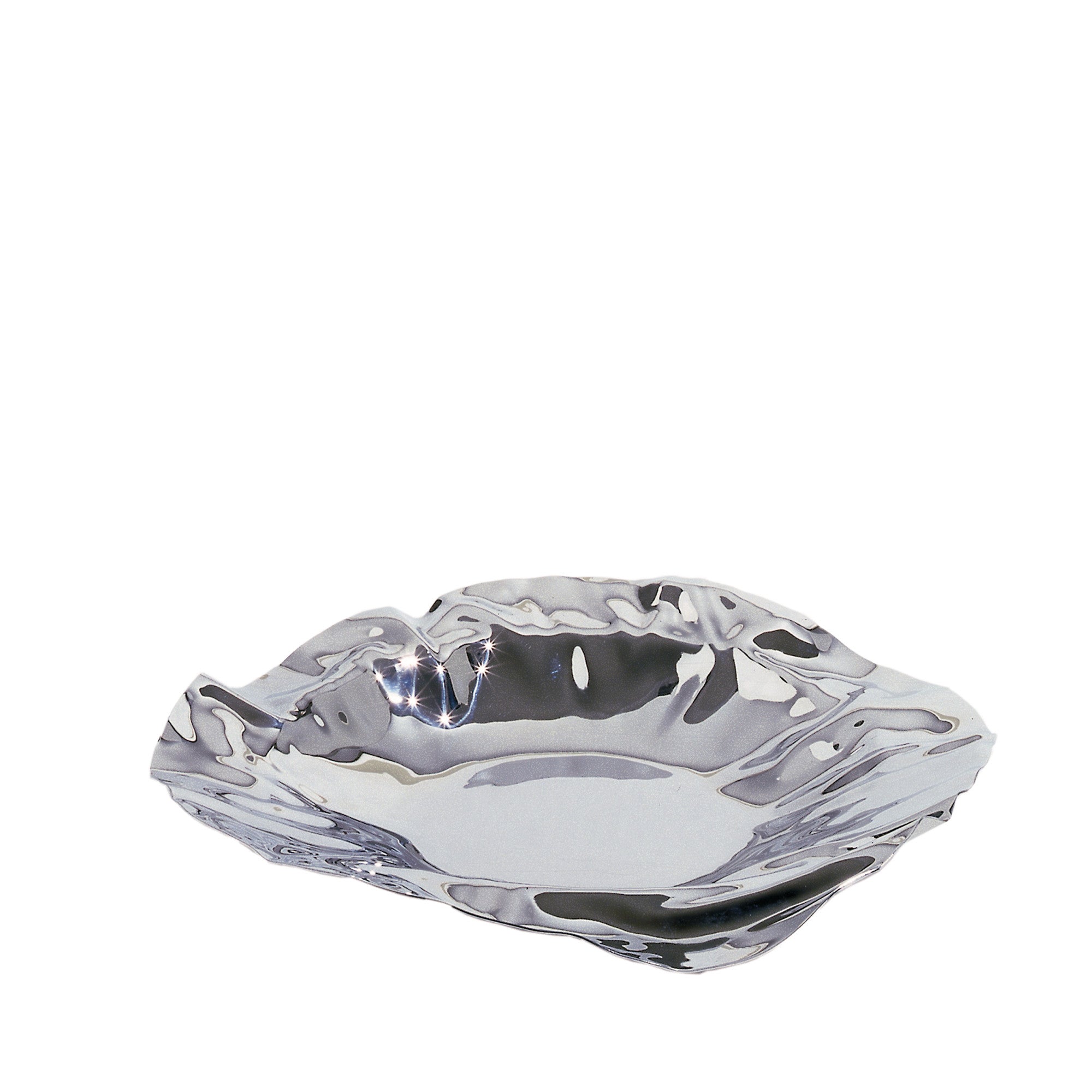 Alessi Port Basket in 18/10 Polished Stainless Steel cm 37
