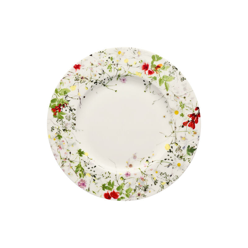 Rosenthal Brillance Fleurs Sauvages Dinner Plate with brim 23 cm, Set of 6
