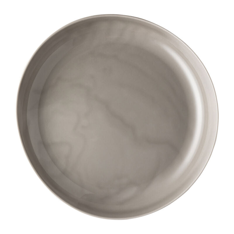 Rosenthal Junto Pearl Gray Soup Plate 33 cm, Set of 6