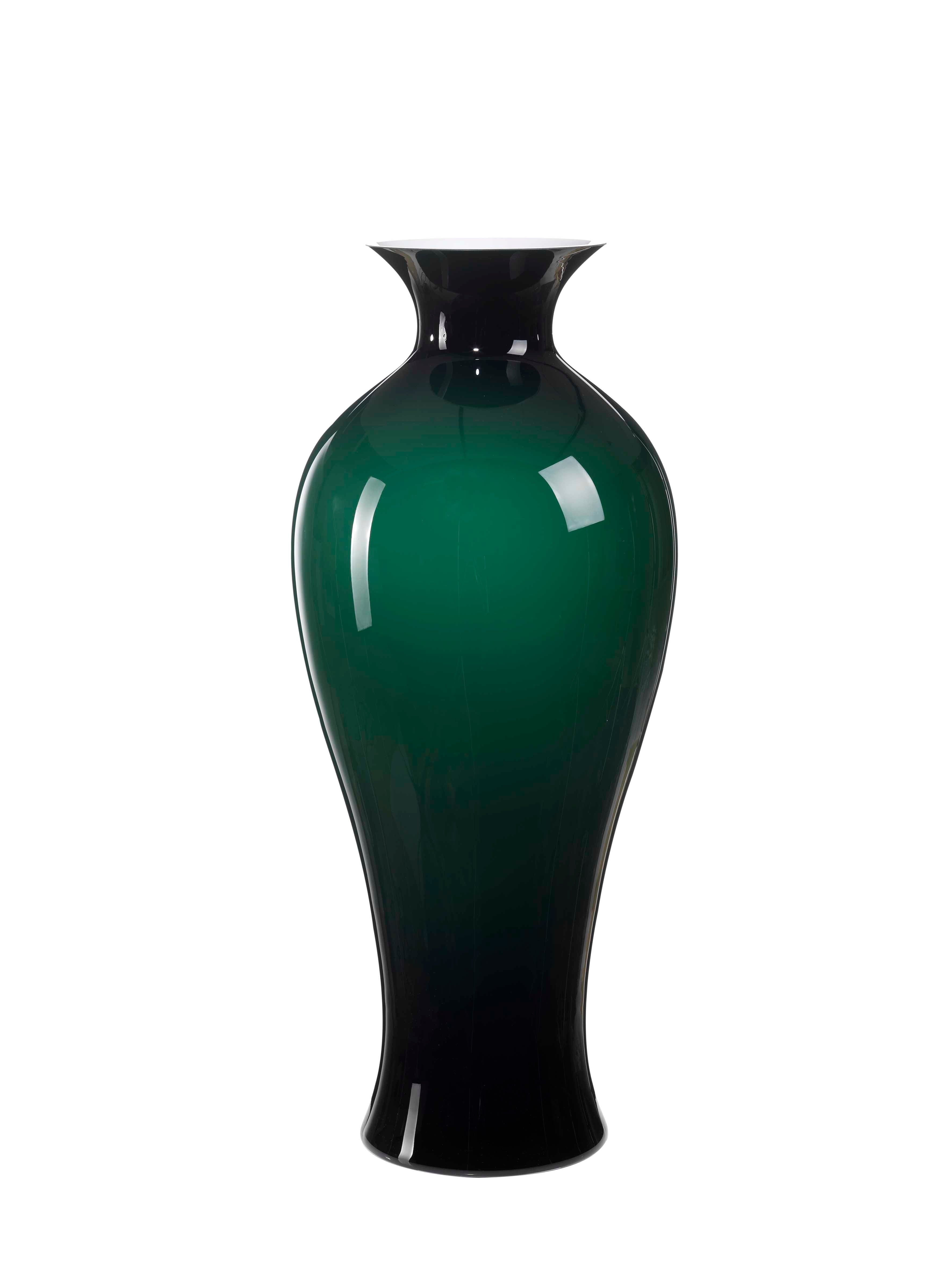 Onlylux Aurora Vase 70 cm Waldgrün