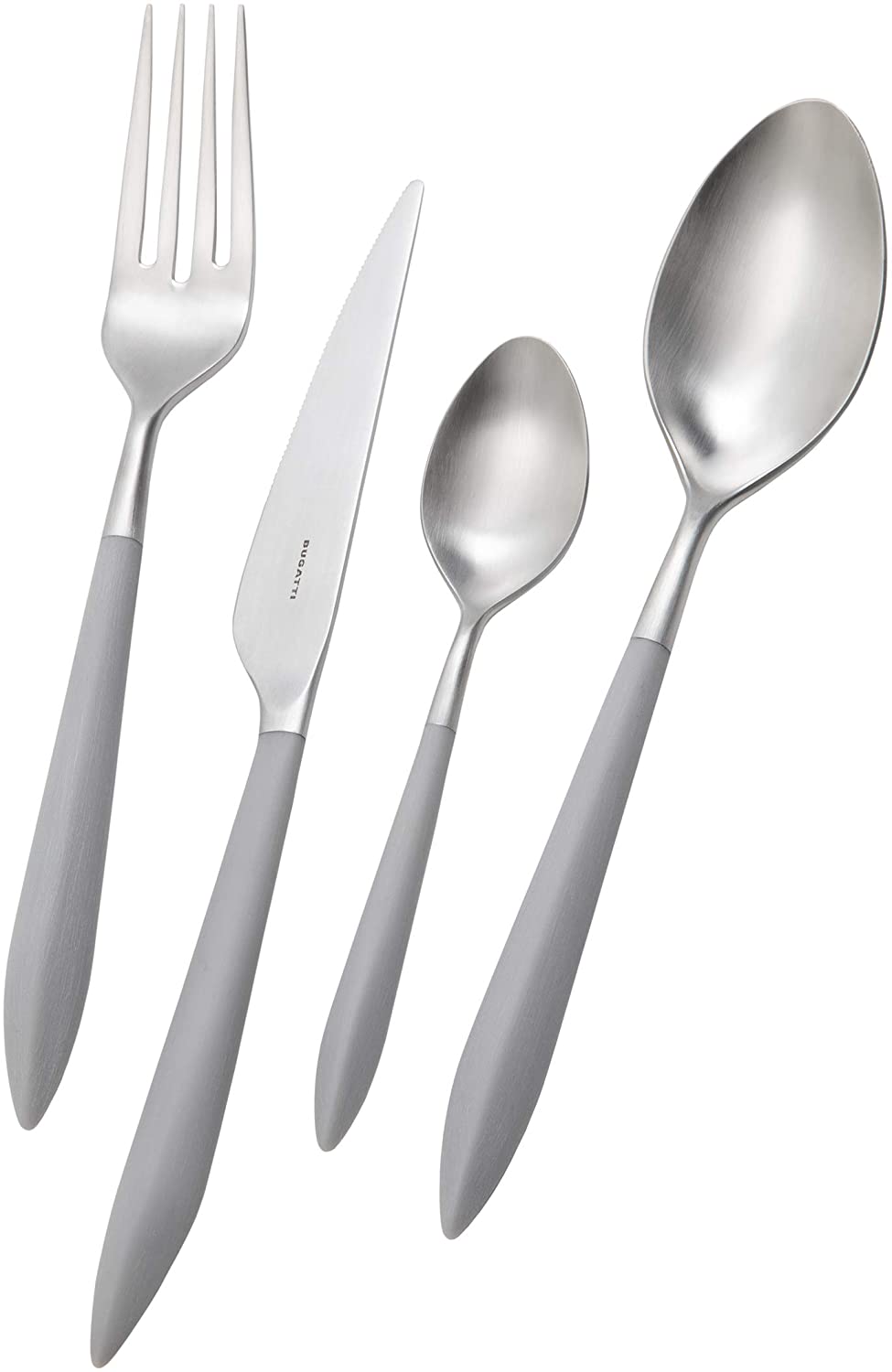 BUGATTI, Ares, 24-Piece Cutlery Set in 18/10 Stainless Steel.