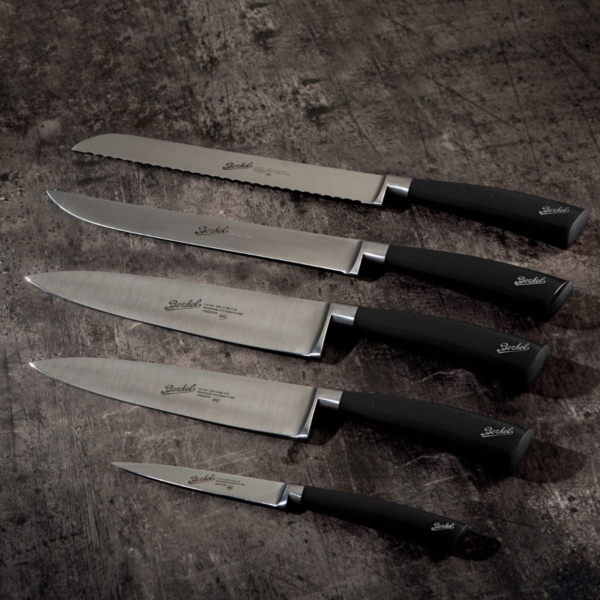 Berkel Block Sense + Set of 5 Elegance knives