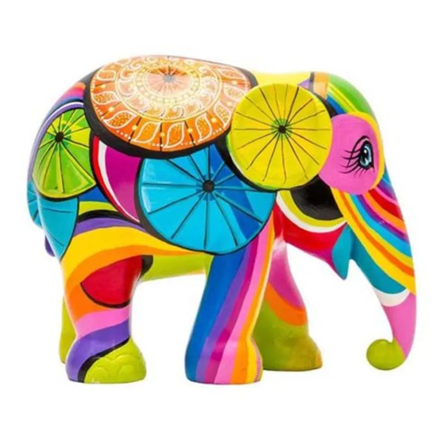 Elephant Parade Colours of Chiang Mai Elefantino dipinto a mano