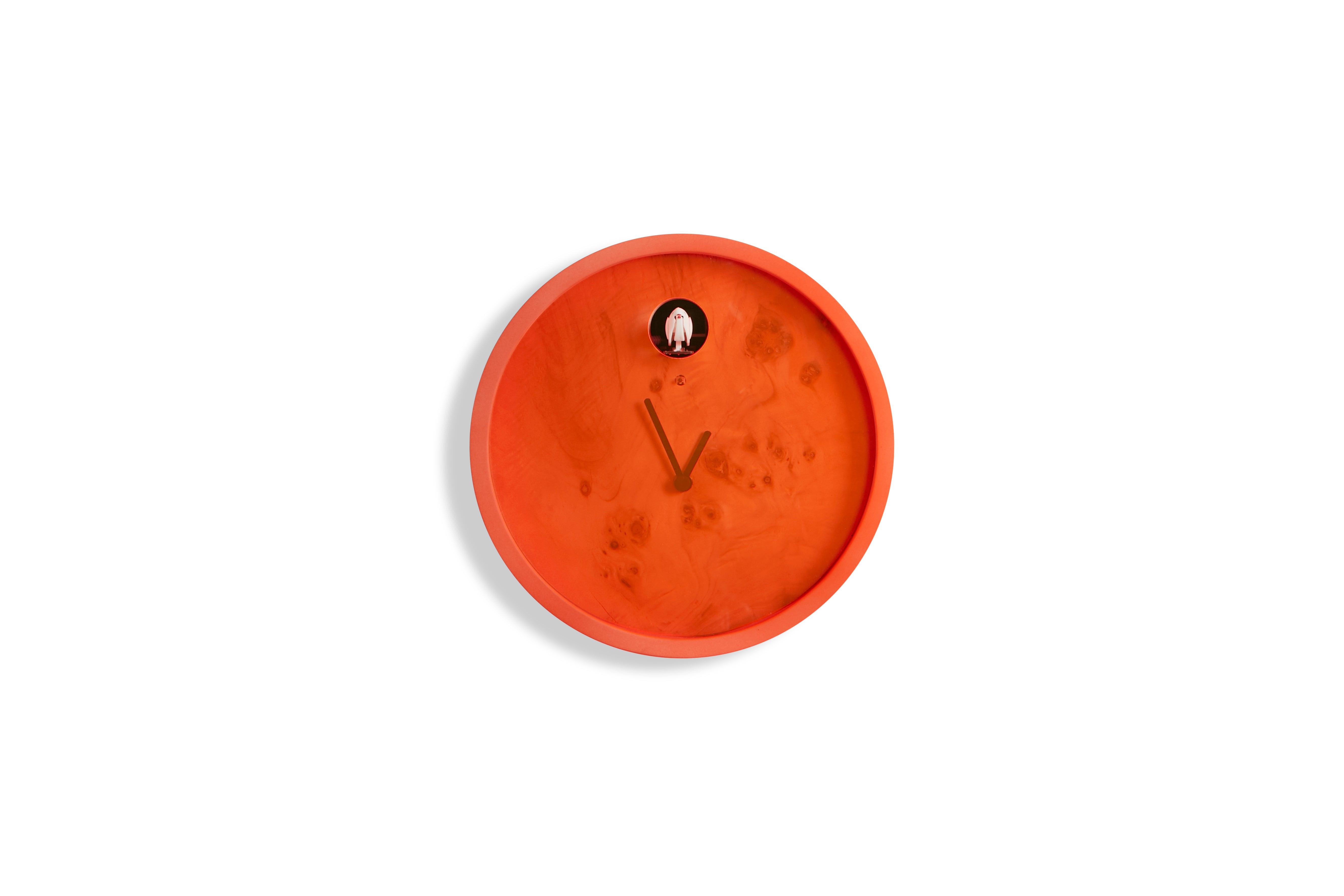 Domeniconi Dakar Cuckoo Clock, Fluo Orange 