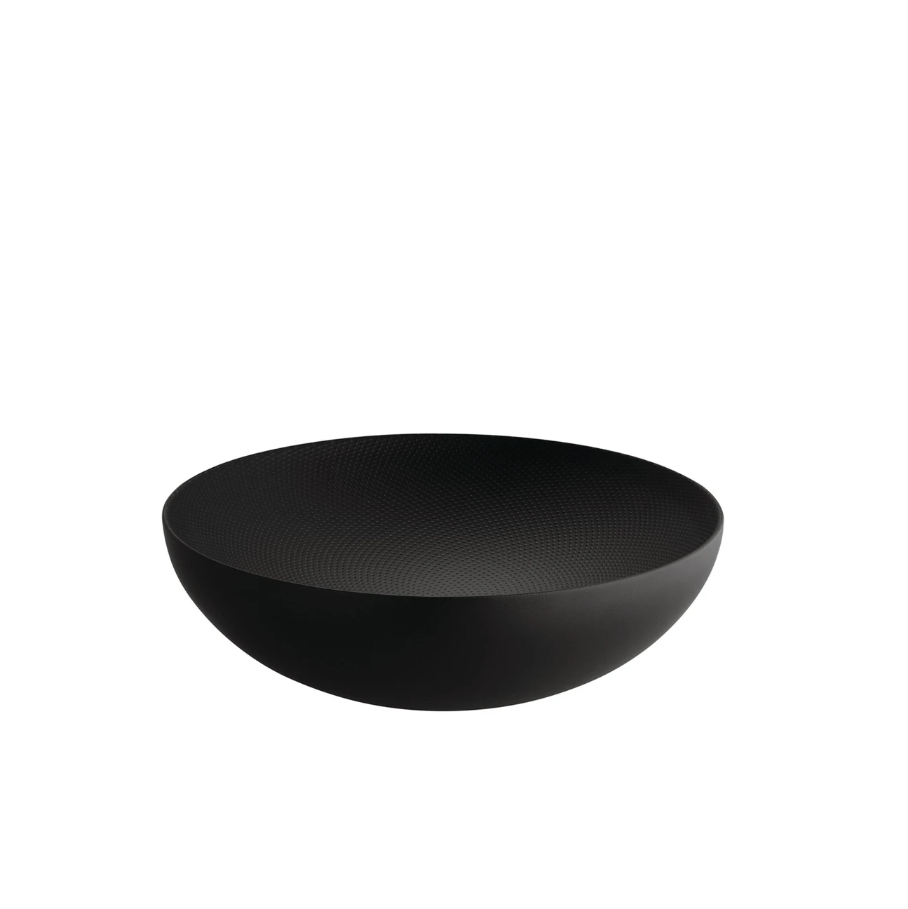 Alessi Double Bowl 25 cm, Black