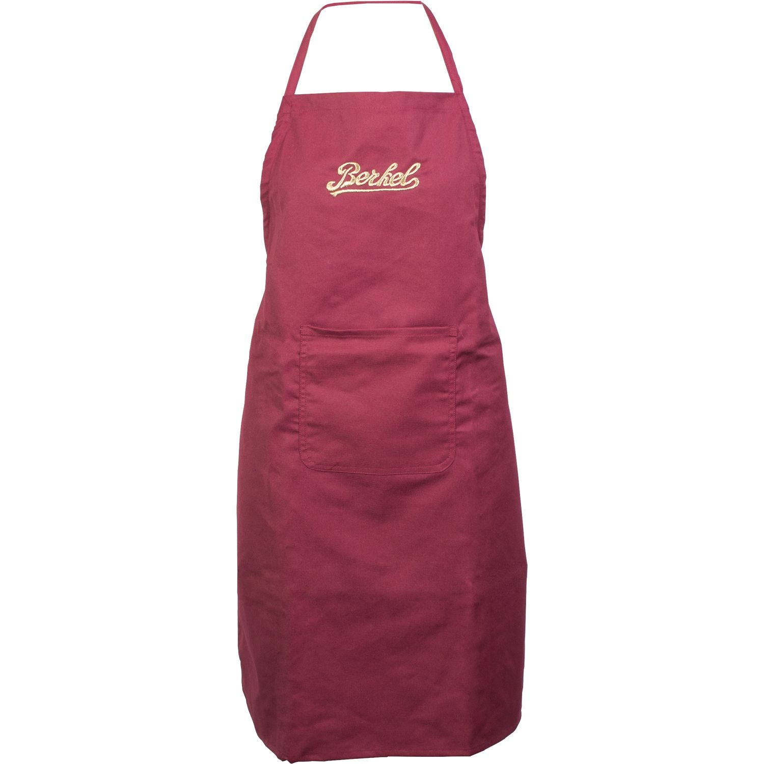 Berkel Red cotton apron