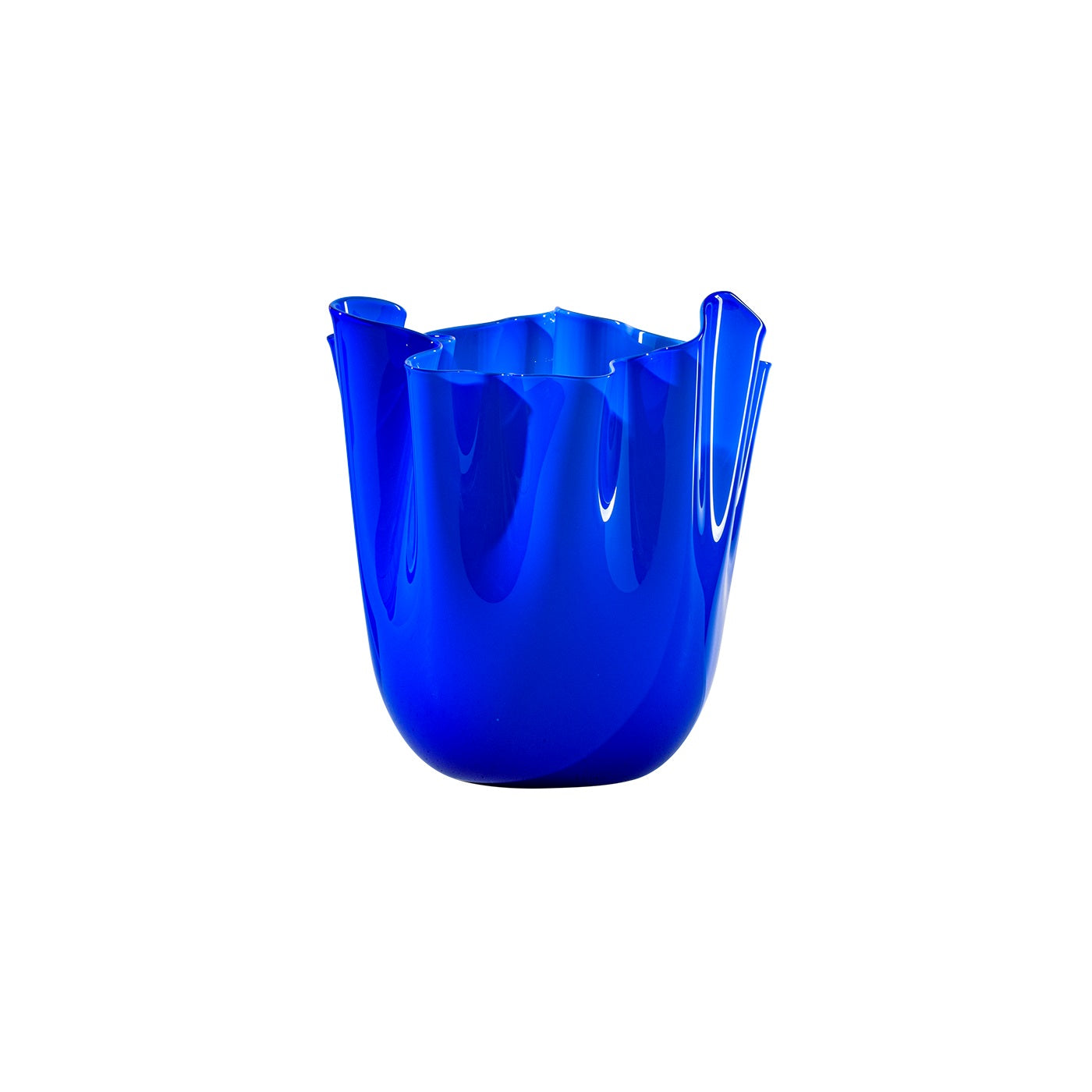 Venini Small Opal Handkerchief Vase