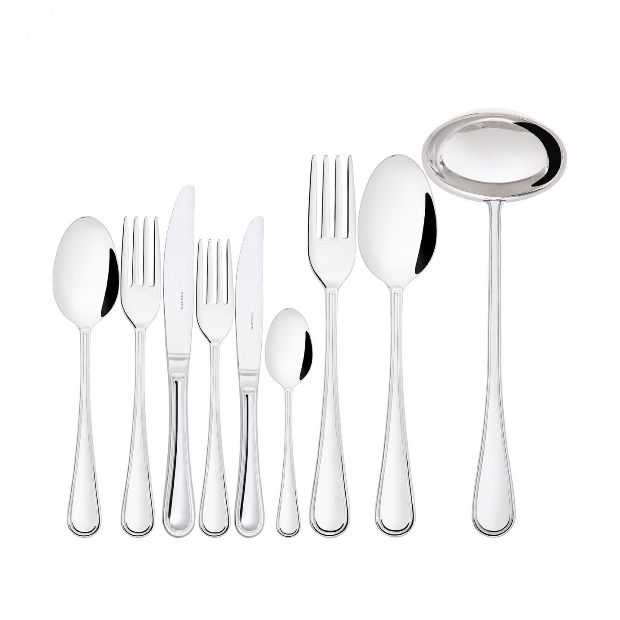 BUGATTI, England, 75-piece cutlery set in 18/10 stainless steel