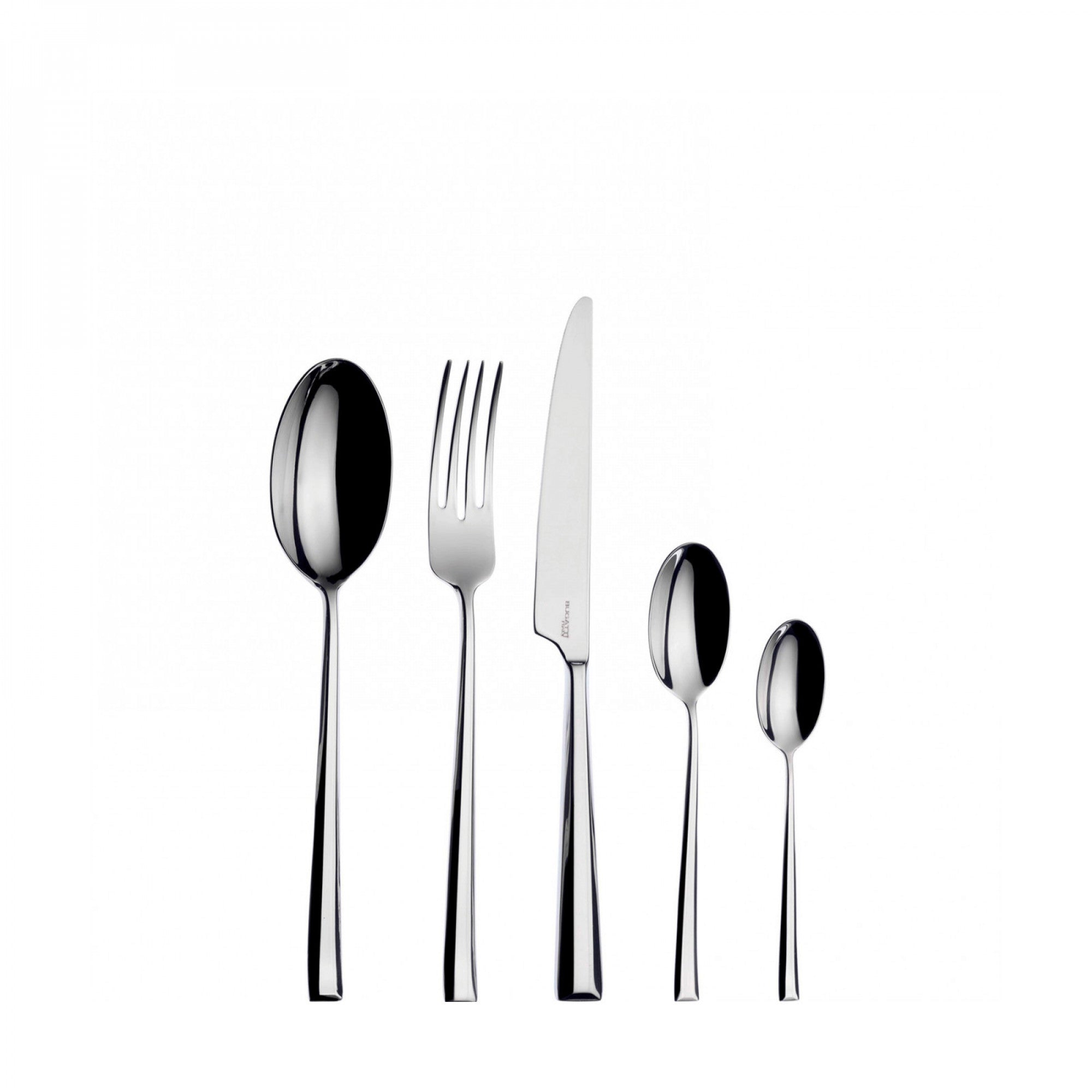 BUGATTI, Duetto, 30-piece cutlery set in 18/10 stainless steel