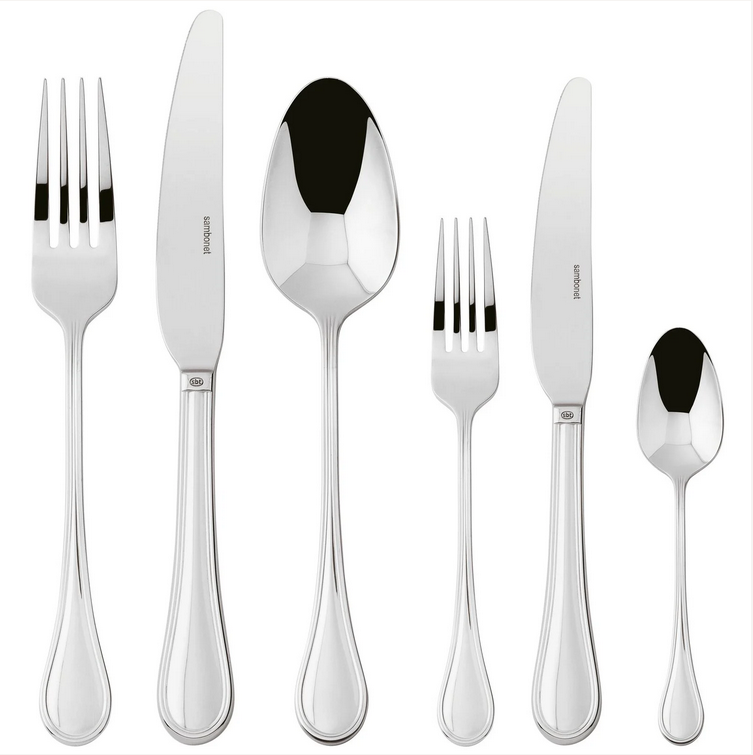 Sambonet Royal 36-piece cutlery set in stainless steel