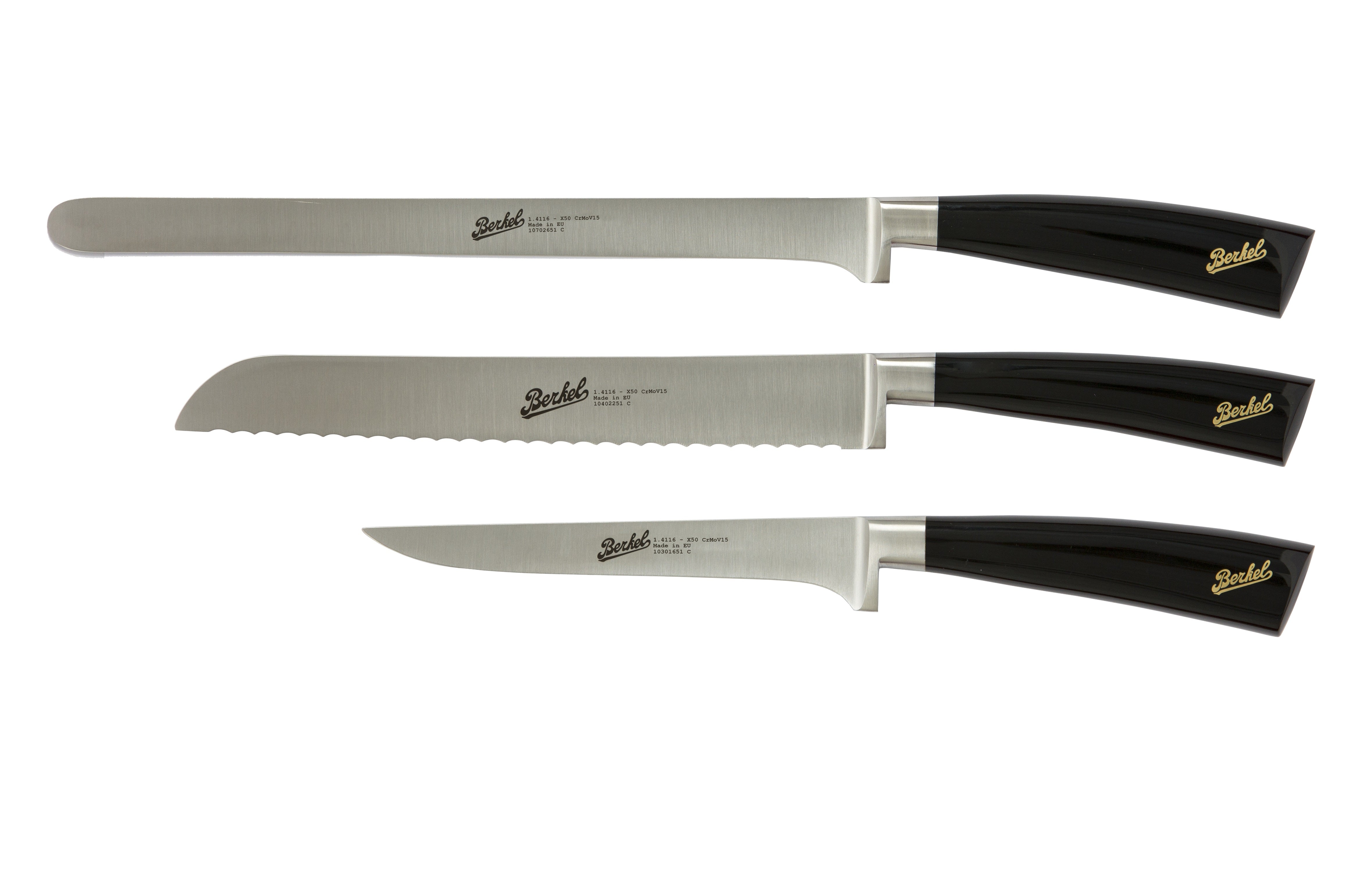 Berkel Elegance Set of 3 ham knives