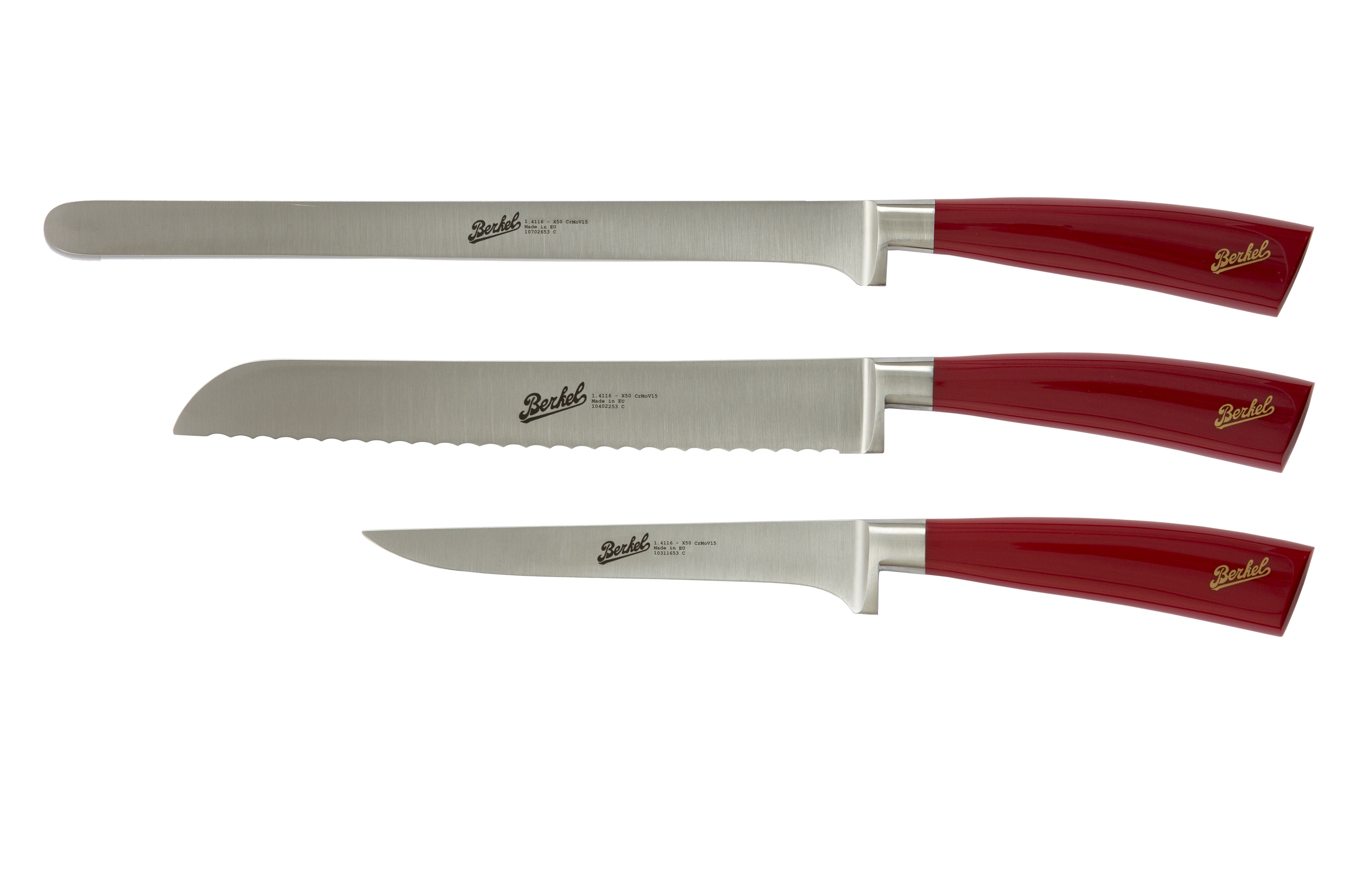 Berkel Elegance Set of 3 ham knives