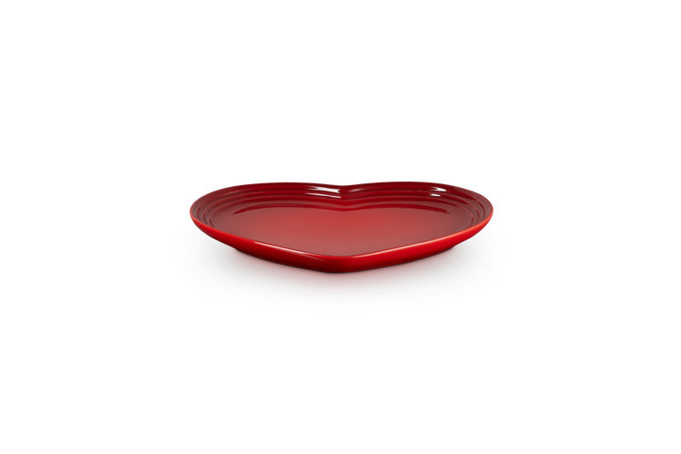Le Creuset Amour Heart-shaped soup plate in vitrified stoneware, 23 cm